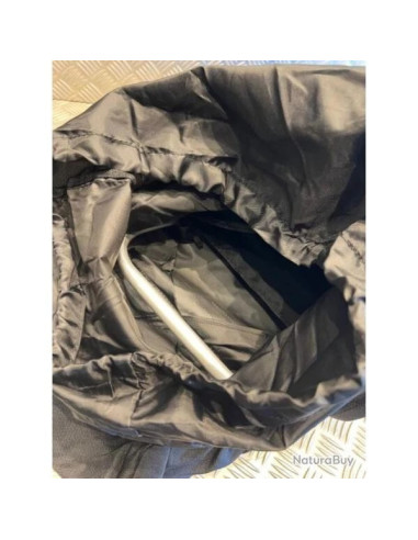 Sac à dos de combat montagne randonnée militaire noir neuf