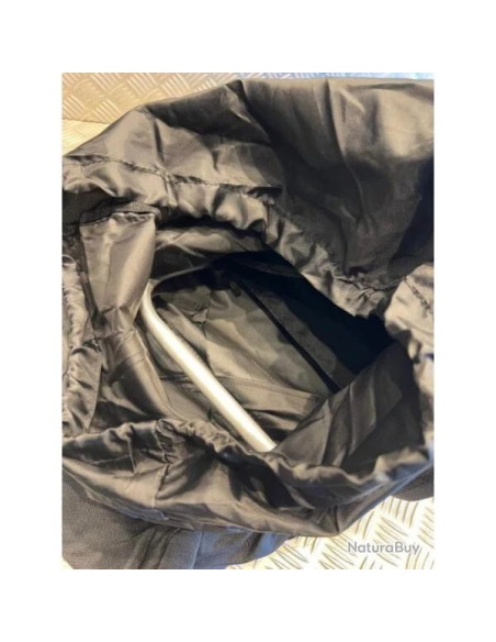 Sac à dos de combat montagne randonnée militaire noir neuf