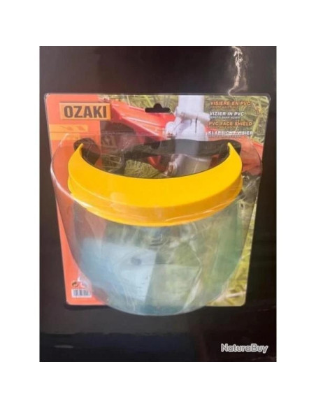 Visiere ecran plastique masque OZAKI protection visage debroussaillage jardinage