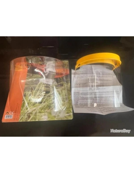 Visiere ecran plastique masque OZAKI protection visage debroussaillage jardinage