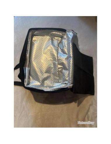 barbecue portatif sac isotherme boissons nouriture prise usb randonnee bivouac