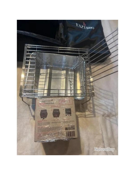 barbecue portatif sac isotherme boissons nouriture prise usb randonnee bivouac