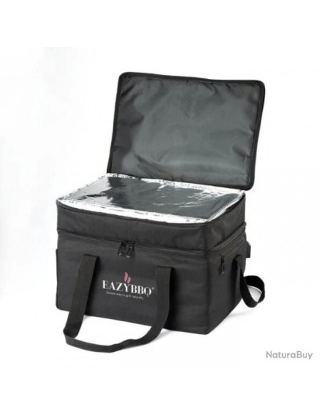 barbecue portatif sac isotherme boissons nouriture prise usb randonnee bivouac