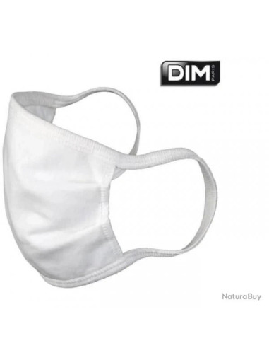 DIM lot de 5 masques tissu protection visage lavable 30 fois