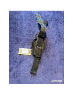 HOLSTER DE CUISSE POUR DROITIER VERT OLIVE AVEC SANGLES MULTI POSITIONS 2