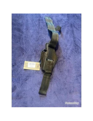 HOLSTER DE CUISSE POUR DROITIER VERT OLIVE AVEC SANGLES MULTI POSITIONS