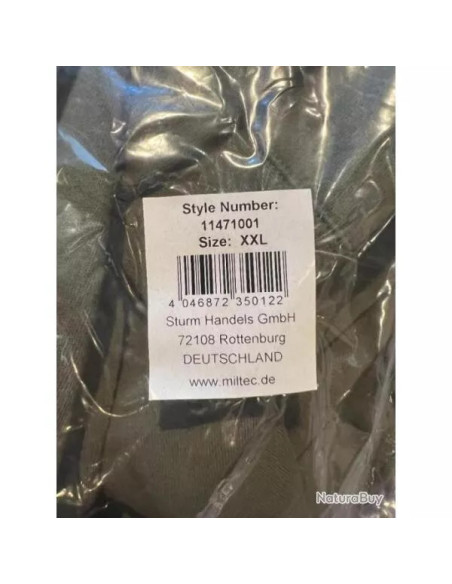 SWEAT SHIRT VESTE DE JOGGING A CAPUCHE VERT OLIVE IMPRIME ARMY M XL ET XXL