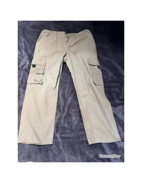 Pantalons sécurité de travail le cedre gris taille 48