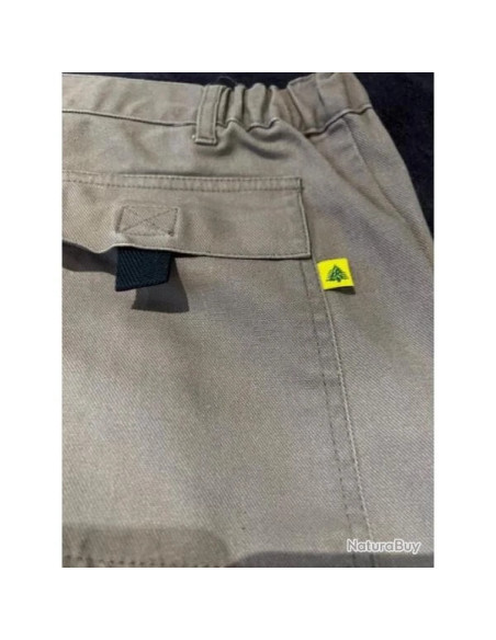 Pantalons sécurité de travail le cedre gris taille 48