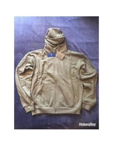 Sweat tactique capuche task force 2015 vert kaki taille xl , xxl , xxxl tf-2215
