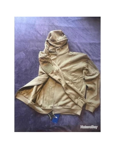 Sweat tactique capuche task force 2015 vert kaki taille xl , xxl , xxxl tf-2215