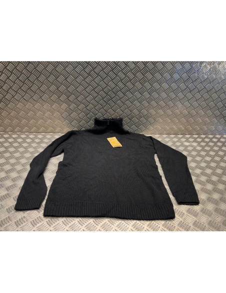 pull idaho col zipe noir taille xl