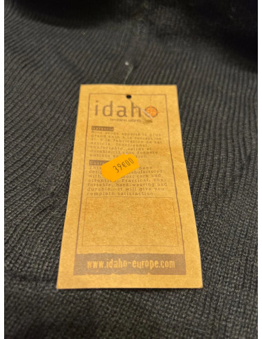 pull idaho col zipe noir taille xl