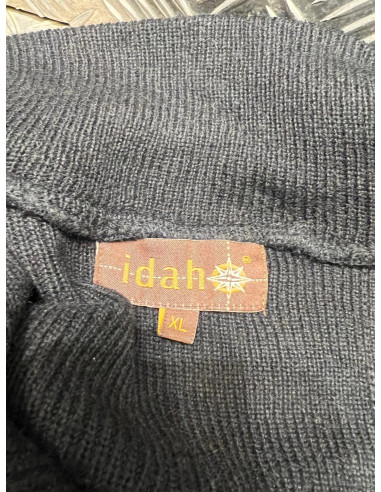 pull idaho col zipe noir taille xl