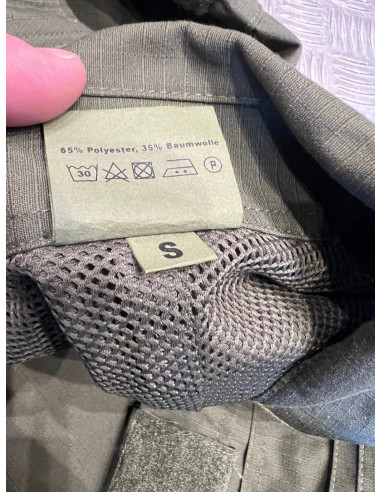 veste militaire kaki mil-tec commando smock shirt taille s