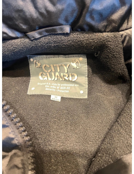 parka coupe vent fourre polaire cityguard city guard taille m