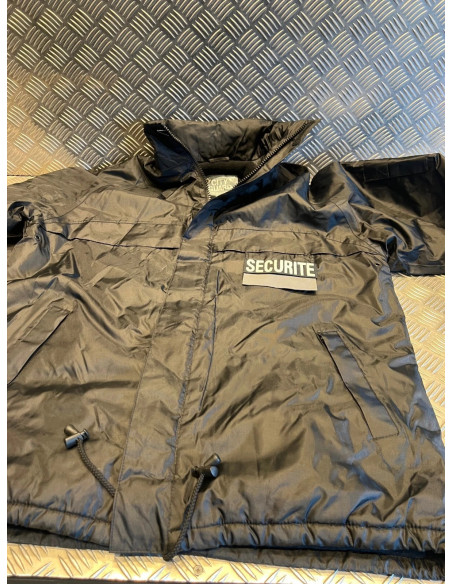 parka coupe vent fourre polaire cityguard city guard taille m