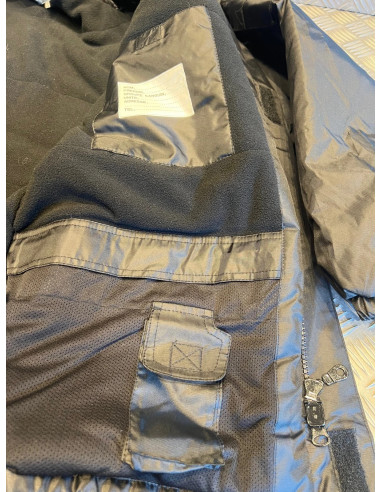 parka coupe vent fourre polaire cityguard city guard taille m