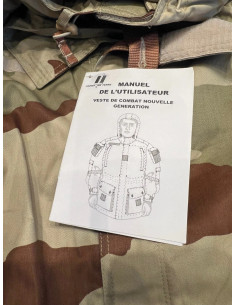 veste combat armee terre nouvelle generation paul boye 2013 ete sable 97/104m 2