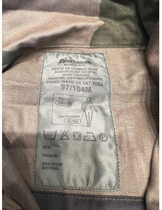 veste militaire madrid 2012 fecsa combat t4 s2 chevron rip stop 3c 97/104m neuf 2