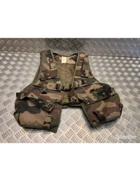 Gilet tactique de combat TTA toutes armées mafca thizy 2003 gt militaire combat