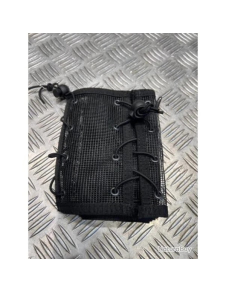 MFH Brassard porte carte avec poche pour argent noir