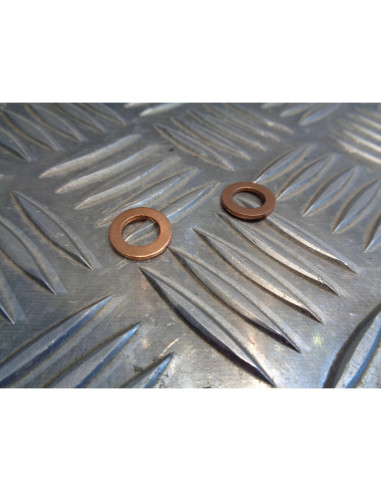 2 x rondelle cuivre 8 mm frein vis banjo maitre cylindre frein scooter moto quad
