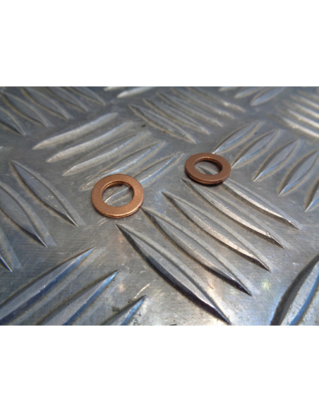 2 x rondelle cuivre 8 mm frein vis banjo maitre cylindre frein scooter moto quad