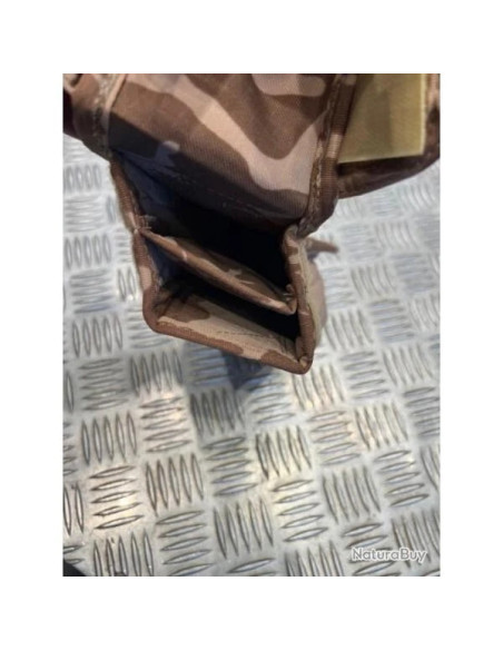 étui pour 2 chargeurs vz.58 AK47 SPM Liberec camo desert