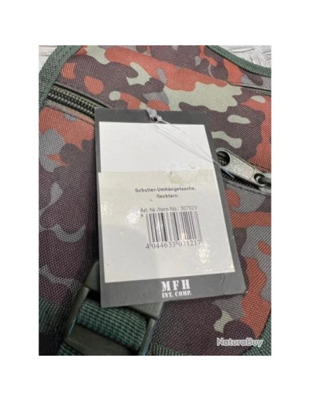 MFH Sacoche militaire en bandoulière bw camo shoulder bag