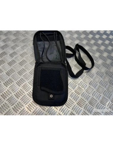 Sacoche bandoulière noir avec étui détachable mfh
