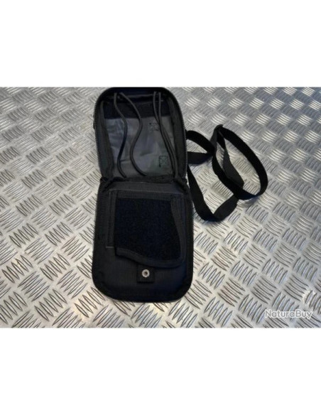 Sacoche bandoulière noir avec étui détachable mfh