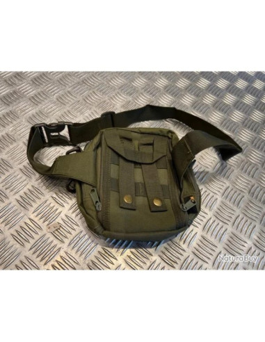 sac a main multi poches yin qi shi kaki en mode banane ou bandoulière