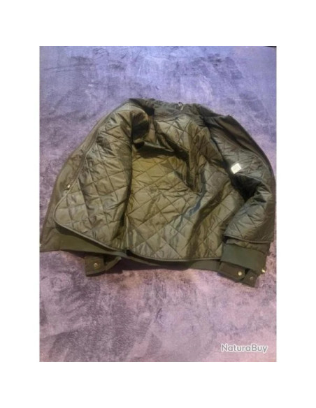 Blouson veste aviateur vol tete mort blanc doublure abl arwy 95 fesca 4 tailles