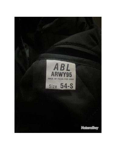Blouson veste aviateur vol tete mort blanc doublure abl arwy 95 fesca 4 tailles