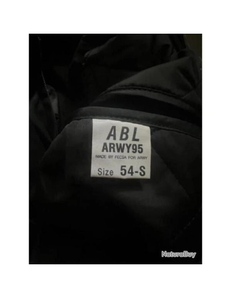 Blouson veste aviateur vol tete mort blanc doublure abl arwy 95 fesca 4 tailles