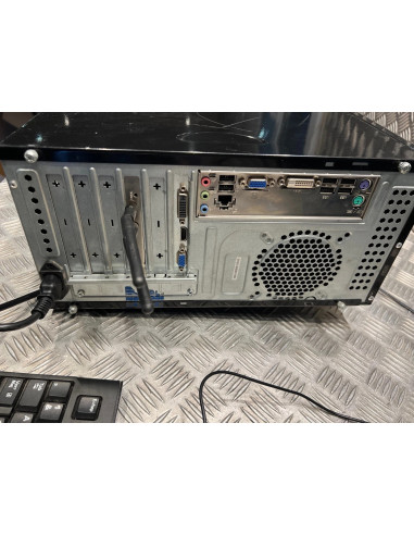 Ordinateur pc dust vision i375 i3-2120 cpu ssd 450 go geforce gt 620 avec ecran