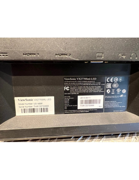 Ordinateur pc dust vision i375 i3-2120 cpu ssd 450 go geforce gt 620 avec ecran