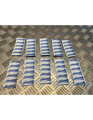 lot de 100 pastiles purification eau aquatabs de l otan filtre 100 a 500 litres