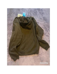 sweat veste tactique zippe capuche task force 2015 noir en xxl et xxxl TF-2215 2