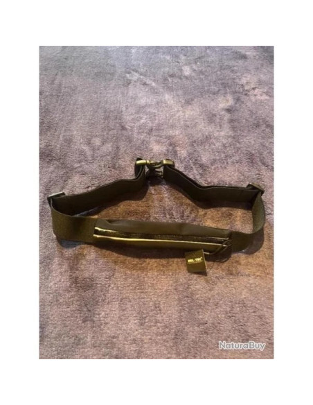 SAC BANANE DE CEINTURE RANGE BILLET FIN LEGER ET IMPERMEABLE EN LYCRA NOIR