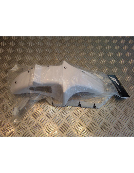 garde boue avant blanc axwin f11 mobylette cyclo mbk 50 51 peugeot 103 fox spx r
