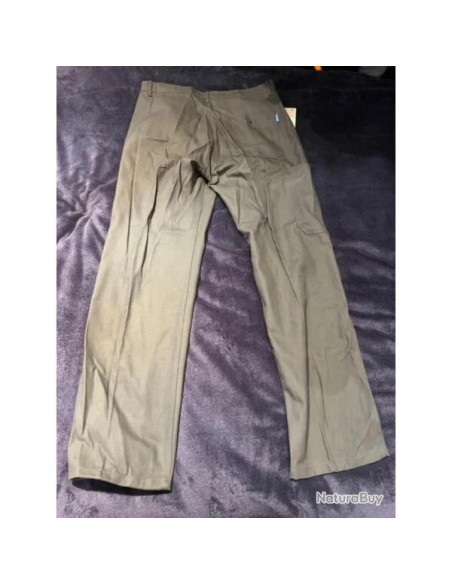 Pantalon de travail cepovett gris 100% coton taille 48