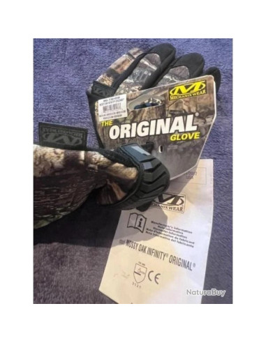 paire de gants mechanix original mossy oak infinity taille s 8
