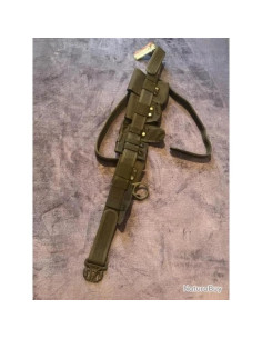 CEINTURE CEINTURON DE POLICE DE LUXE AVEC MULTI POCHETTES ET PORTE CHARGEUR 2