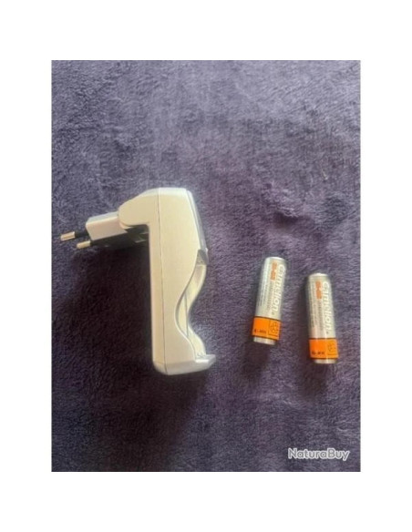 CHARGEUR PILES POUR AAA AA NI-MH NI-CD BC-1021C + 2 ACCUS AA 2300 MAH CAMELION
