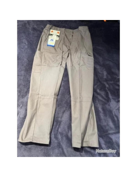 Pantalons confort plus de sécurité de travail le cedre gris acier taille 48