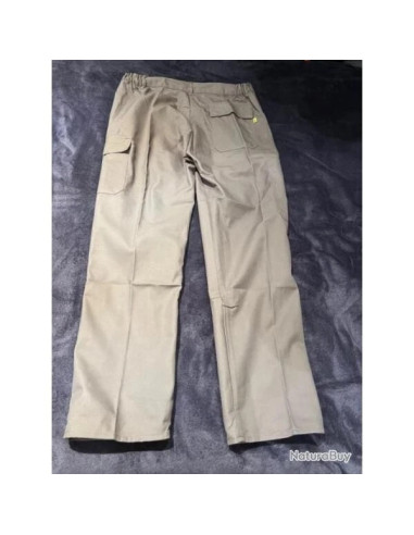 Pantalons confort plus de sécurité de travail le cedre gris acier taille 48