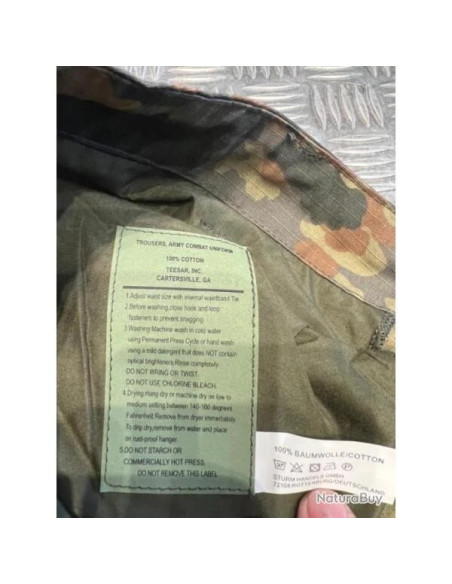 Pantalon de combat acu trousers army combat uniform teesar cartersville camo l
