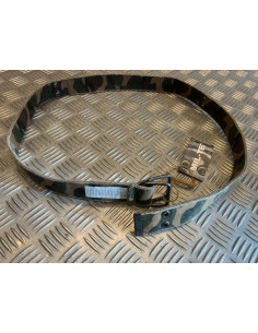 ceinture mil-tec en tissu canvas camo woodland 40cm x 120cm neuf 2